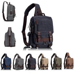 Canvas Messenger Bag