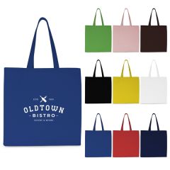 Canvas Shopper W/ Gusset