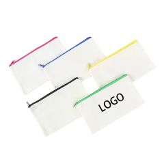 Canvas Zipper Pouch Pencil Case