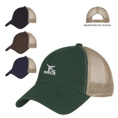 Cap With A Mesh Back Texture