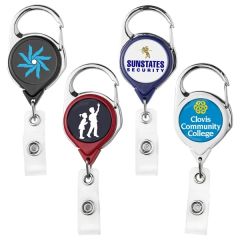 Carabiner Retractable Badge Reel Opaque