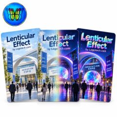 3D Lenticular Cards with 2-Phase Animation
