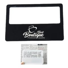 Card Size Magnifying Glass Handy Bookmark