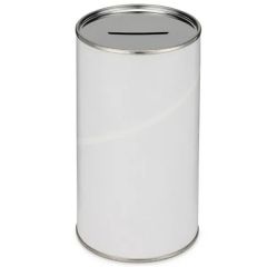 Cardboard Reusable Coin Can 3 Inch X 5.5 Inch