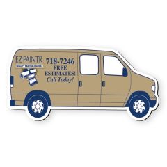 Cargo Van Shape Vinyl Magnet