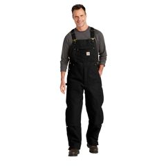 Carhartt Tall Firm Duck Insulated Bib Overalls