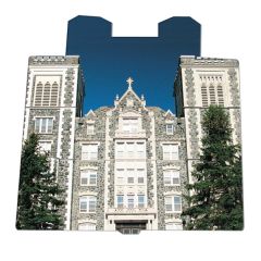 Castle Hand Fan Without Stick