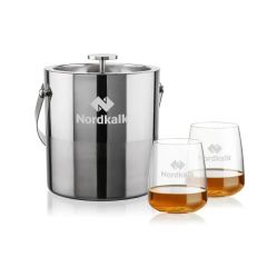 Catania Ice Bucket & Dunhill On-The-Rocks Set