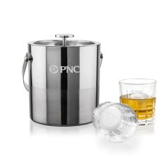 Catania Ice Bucket & Fortino On-The-Rocks Set