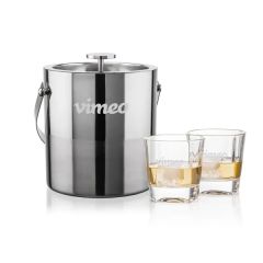Catania Ice Bucket & Kansas On-The-Rocks Set