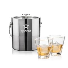 Catania Ice Bucket & Millwood On-The-Rocks Set