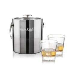 Catania Ice Bucket & Santana On-The-Rocks Set