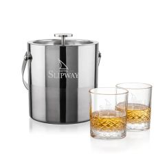 Catania Ice Bucket & Templeton On-The-Rocks Set
