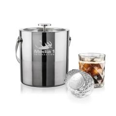 Catania Ice Bucket & Woodward On-The-Rocks Set