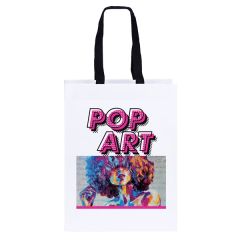 Cedar - Woven Handle White Eurotote - Chromatic