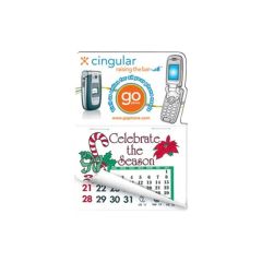 Cell Phone Shape Calendar Pad Sticker W/ Tear Away Calendar