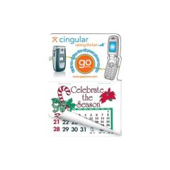 Cell Phone Shape Calendar Pad Sticker W/ Tear Away Calendar
