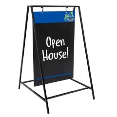 Chalkboard Swing A-Frame Imprinted Kit Double-Sided