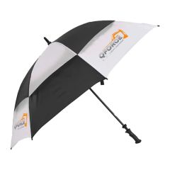 Challenger Checkerboard Panels Umbrella 4 Imprints