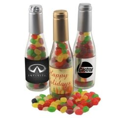 Champagne Bottle W/ Teenee Beanee Jelly Beans