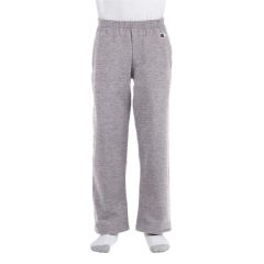 Champion Youth Powerblend Open-Bottom Fleece Pant With P...