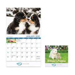 Charming Kittens And Puppies 2020 Calendar