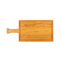 Cherry Service Board With Juice Groove and Handle