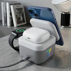 Chi-Charge Modular 3-In-1 Wireless Charger