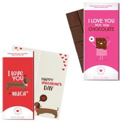 Chocolate Bar Greeting Cards Valentines Day Collection