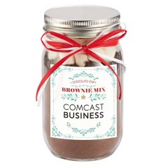 Chocolate Chip Brownie Kit In Mason Jar