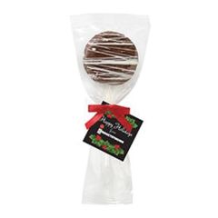 Chocolate Covered Oreo Pop W/ Chocolate Drizzle