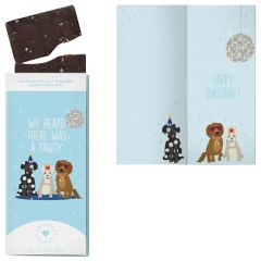 Chocolate Greeting Cards Happy Birthday Collection