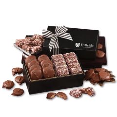 Chocolate Splendor W/ Pecan Clusters & English Butter Toffee