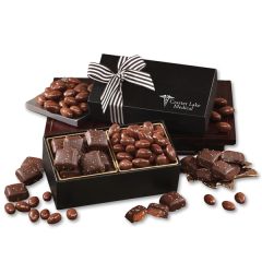 Chocolate Splendor With Milk & Dark Chocolate Almonds