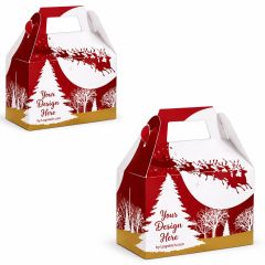 Christmas Holiday Donut Box