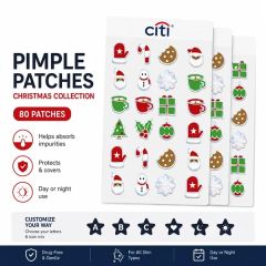 Christmas Pimple Patch Sheet