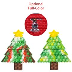 Christmas Tree Pop It Fidget Toy