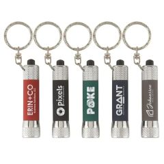 Chroma Softy - Laser Engraved - LED Flashlight Keyring