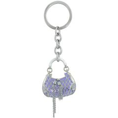 Chrome Plated Purse Key Chain