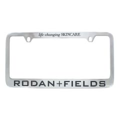 Chrome Plated Solid Brass License Plate Frame
