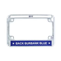 Chrome Plated Zinc Motorcycle License Frame