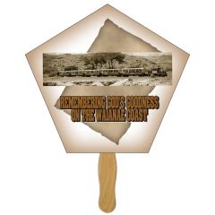 Church Hand Fan Full Color 1 Side