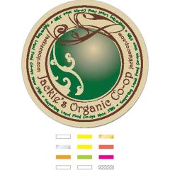 Circle Die Cut Labels