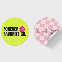 Circle Stickers 10 X 10