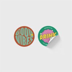 Circle Stickers 5 X 5