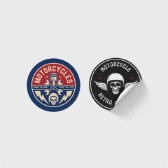 Circle Stickers 6 X 6