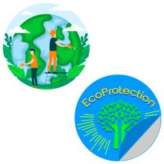 Circle Stickers Custom 4in X 4in