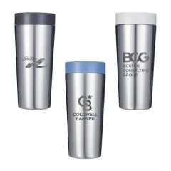 Circular 16 Oz Recycled Stainless Cup, Laser - Premium