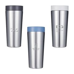 Circular 16 Oz Recycled Stainless Cup, Laser - Standard