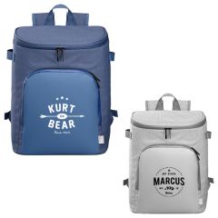 City Pack RPET PEVA Lined Cooler Backpack -21l-Heat Transfer